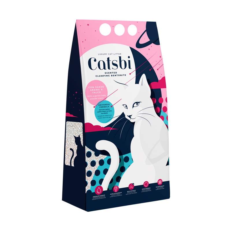 Catsbi Scented Clumping Bentonite